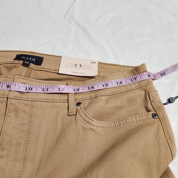 NYDJ Women’s Sheri Slim Crossroads Jeans  Premium Denim Size 14p (CJ5) - Picture 8 of 13